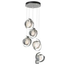 Hubbardton Forge - Canada 131129-SKT-STND-10-GG0711 - Riza 5-Light Pendant