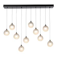 Hubbardton Forge - Canada 131130-SKT-LONG-10-FD0750 - Fritz Globe 10-Light Pendant