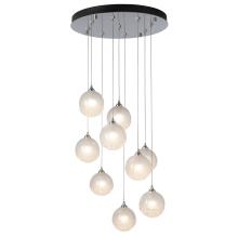 Hubbardton Forge - Canada 131133-SKT-LONG-10-FD0750 - Fritz Globe 9-Light Pendant