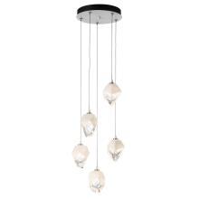 Hubbardton Forge - Canada 131137-SKT-STND-02-WP0754 - Chrysalis 5-Light Small Crystal Pendant