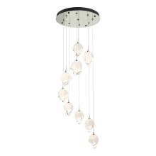 Hubbardton Forge - Canada 131140-SKT-STND-85-WP0754 - Chrysalis 9-Light Small Crystal Pendant