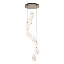 Hubbardton Forge - Canada 131141-SKT-LONG-84-WP0755 - Chrysalis 9-Light Large Crystal Pendant