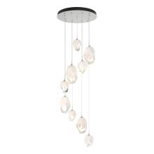 Hubbardton Forge - Canada 131142-SKT-LONG-02-WP0756 - Chrysalis 9-Light Mixed Crystal Pendant