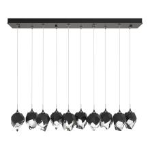 Hubbardton Forge - Canada 131143-SKT-LONG-14-BP0754 - Chrysalis 10-Light Small Crystal Pendant