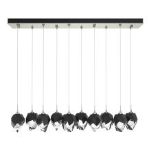 Hubbardton Forge - Canada 131143-SKT-LONG-85-BP0754 - Chrysalis 10-Light Small Crystal Pendant