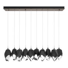 Hubbardton Forge - Canada 131144-SKT-LONG-05-BP0755 - Chrysalis 10-Light Large Crystal Pendant