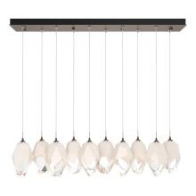 Hubbardton Forge - Canada 131144-SKT-LONG-05-WP0755 - Chrysalis 10-Light Large Crystal Pendant