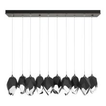 Hubbardton Forge - Canada 131144-SKT-LONG-07-BP0755 - Chrysalis 10-Light Large Crystal Pendant