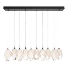 Hubbardton Forge - Canada 131144-SKT-LONG-14-WP0755 - Chrysalis 10-Light Large Crystal Pendant