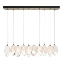 Hubbardton Forge - Canada 131144-SKT-LONG-84-WP0755 - Chrysalis 10-Light Large Crystal Pendant