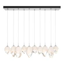 Hubbardton Forge - Canada 131145-SKT-STND-82-WP0756 - Chrysalis 10-Light Mixed Crystal Pendant