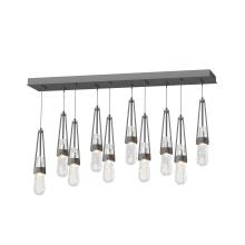 Hubbardton Forge - Canada 131200-SKT-STND-10-YG0434 - Link 10-Light Blown Glass Pendant