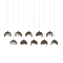 Hubbardton Forge - Canada 131205-SKT-LONG-05-85-GG0711 - Brooklyn 10-Light Double Shade Pendant