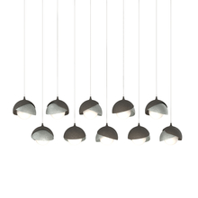 Hubbardton Forge - Canada 131205-SKT-LONG-07-82-GG0711 - Brooklyn 10-Light Double Shade Pendant