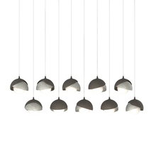 Hubbardton Forge - Canada 131205-SKT-LONG-07-85-GG0711 - Brooklyn 10-Light Double Shade Pendant