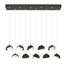 Hubbardton Forge - Canada 131205-SKT-STND-10-02-GG0711 - Brooklyn 10-Light Double Shade Pendant