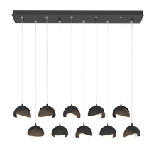 Hubbardton Forge - Canada 131205-SKT-STND-10-05-GG0711 - Brooklyn 10-Light Double Shade Pendant