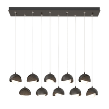 Hubbardton Forge - Canada 131205-SKT-STND-14-05-GG0711 - Brooklyn 10-Light Double Shade Pendant