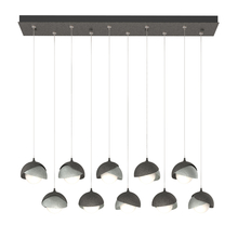 Hubbardton Forge - Canada 131205-SKT-STND-20-82-GG0711 - Brooklyn 10-Light Double Shade Pendant