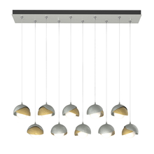 Hubbardton Forge - Canada 131205-SKT-STND-82-86-GG0711 - Brooklyn 10-Light Double Shade Pendant