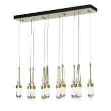 Hubbardton Forge - Canada 131207-SKT-STND-86-ZM0434 - Link 10-Light Clear Glass Pendant