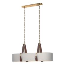 Hubbardton Forge - Canada 134070-SKT-STND-27-LB-SJ4608 - Saratoga Oval Pendant