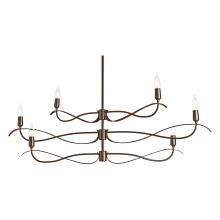 Hubbardton Forge - Canada 136352-SKT-MULT-05 - Willow 6-Light Large Chandelier