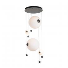 Hubbardton Forge - Canada 139052-LED-STND-07-GG0694 - Abacus 4-Light Round LED Pendant