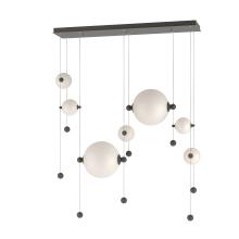 Hubbardton Forge - Canada 139054-LED-STND-07-GG0694 - Abacus 7-Light Double Linear LED Pendant