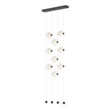 Hubbardton Forge - Canada 139057-LED-STND-10-GG0668 - Abacus 9-Light Ceiling-to-Floor LED Pendant