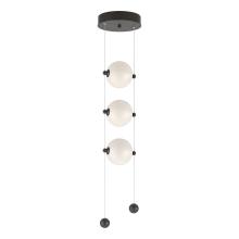 Hubbardton Forge - Canada 139059-LED-STND-14-GG0668 - Abacus 3-Light LED Pendant