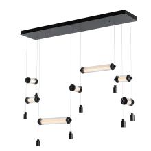 Hubbardton Forge - Canada 139101-LED-STND-89-ZM0696 - Libra 7-Light Double Linear LED Pendant