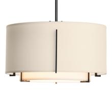 Hubbardton Forge - Canada 139602-SKT-MULT-10-SF1099-SA1590 - Exos Small Double Shade Pendant