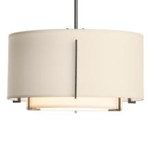 Hubbardton Forge - Canada 139602-SKT-MULT-20-SF1099-SA1590 - Exos Small Double Shade Pendant