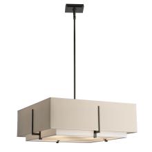 Hubbardton Forge - Canada 139635-SKT-MULT-07-SF2012-SA2401 - Exos Square Large Double Shade Pendant