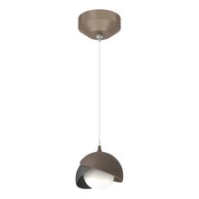 Hubbardton Forge - Canada 161183-SKT-STND-05-10-GG0711 - Brooklyn Double Shade Low Voltage Mini Pendant