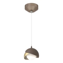 Hubbardton Forge - Canada 161183-SKT-STND-05-86-GG0711 - Brooklyn Double Shade Low Voltage Mini Pendant