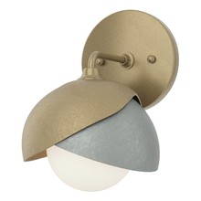 Hubbardton Forge - Canada 201374-SKT-84-82-GG0711 - Brooklyn 1-Light Double Shade Bath Sconce