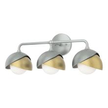 Hubbardton Forge - Canada 201375-SKT-82-86-GG0711 - Brooklyn 3-Light Double Shade Bath Sconce