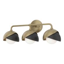 Hubbardton Forge - Canada 201375-SKT-84-10-GG0711 - Brooklyn 3-Light Double Shade Bath Sconce