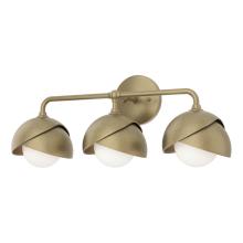 Hubbardton Forge - Canada 201375-SKT-84-84-GG0711 - Brooklyn 3-Light Double Shade Bath Sconce