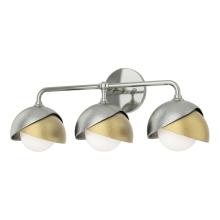 Hubbardton Forge - Canada 201375-SKT-85-86-GG0711 - Brooklyn 3-Light Double Shade Bath Sconce