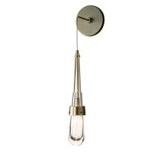 Hubbardton Forge - Canada 201395-SKT-07-ZM0434 - Link Clear Glass Low Voltage Sconce