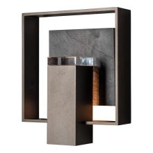 Hubbardton Forge - Canada 302602-SKT-14-SL-ZM0546 - Shadow Box Medium w/Slate Outdoor Sconce