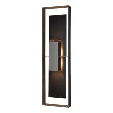 Hubbardton Forge - Canada 302609-SKT-14-SL-ZM0736 - Shadow Box Extra Tall w/Slate Outdoor Sconce