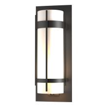 Hubbardton Forge - Canada 305895-SKT-14-GG0240 - Banded Extra Large Outdoor Sconce