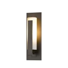 Hubbardton Forge - Canada 307285-SKT-14-GG0066 - Forged Vertical Bars Small Outdoor Sconce