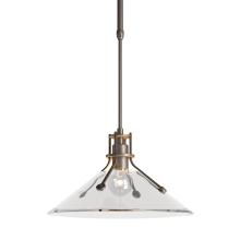 Hubbardton Forge - Canada 363009-SKT-SHRT-77-ZM0686 - Henry Outdoor Pendant with Glass Medium