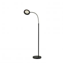 AFJ - Adesso SL4925-01 - Holmes LED Magnifier Floor Lamp w/Smart Switch