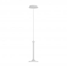 Alora Lighting PD418006WH - Issa 6-in White LED Pendant